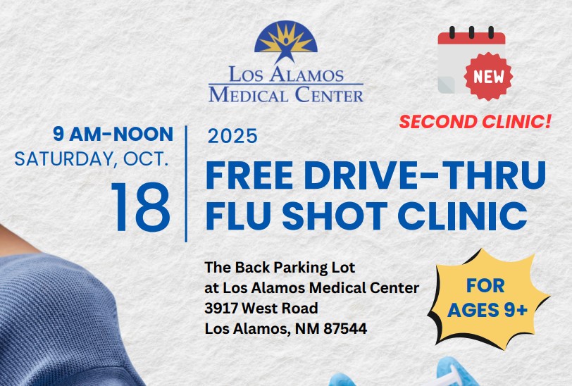 LAMC Hosting Second Free Drive-Thru Flu Shot Clinic On Saturday, Oct. 18th