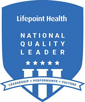 Lifepoint Health National Quality Leader